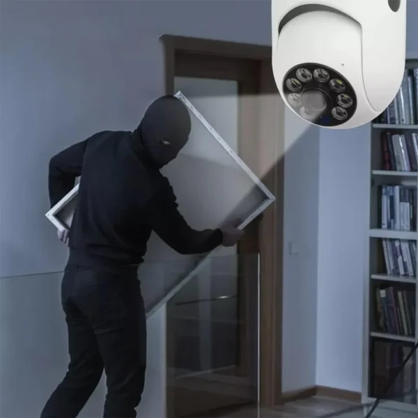 V380 Wi-Fi Pan/Tilt Smart Bulb Camera - Image 3