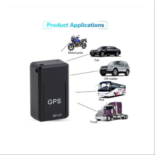 GF07 Mini Smart GPS Real-Time Tracking Locator Black - Image 2