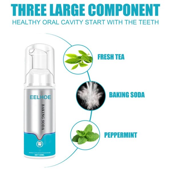 EELHOE Whitening Toothpaste – 60ml Natural Teeth Brightening Formula