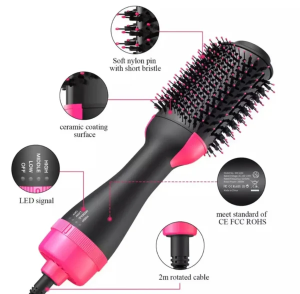 Brush Hair Dryer 3-in-1 - Image 2
